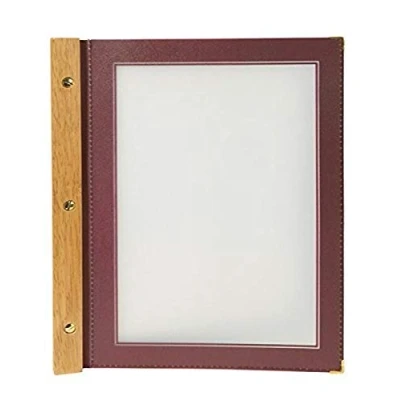 Obrázek Securit Wood A4 chladnička na karta vč. 2 Dopplete vložka pro (pro 4 stran A4)