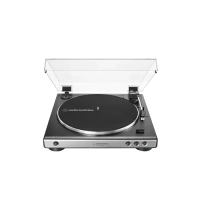 Obrázek Audio Technica LP60XUSBGM plně automatický stereo gramofon s řemenovým pohonem (analogový a usb) Gunmetal