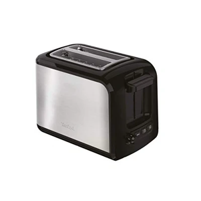 Obrázek Tefal Express TT410D 2 Scheiben Toaster, Schwarz, Edelstahl, Scheiben, 850 W, 160 mm