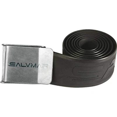 Obrázek SALVIMAR Pro Elastischer Gürtel mit Edelstahlschnalle, Schwarz, Einheitsgröße