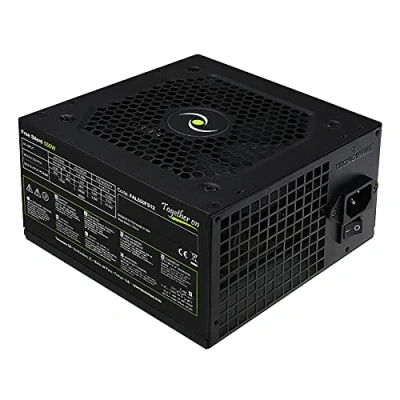 Obrázek Tecnoware Power Systems ATX Free Silent 550 Netzteil, 12 cm Leiser Ventilator, 2 x SATA, 1 24 polig, 12V 4+4 Molex, Überspannungsschutz, CE und Rohs Zertifizierung,