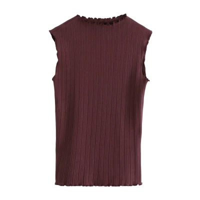 Obrázek Lindex Sleeveless Blůza, Ženy, Velikost: 36/38, Dark red