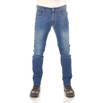 Obrázek Replay Pánské džíny Anbass Slim Fit s Power Stretch, Dark Blue 007 3