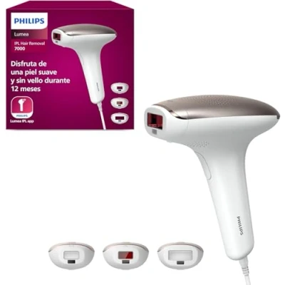 Obrázek Philips Lumea Advanced SC1999 / 00 IPL odstraňovač chloupků, pracuje se světelnými pulsy, pro tělo, bikiny a obličej, 250 000 pulsů, s kožním senzorem (španělsky)