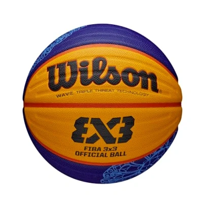 Obrázek Wilson Unisex Adult FIBA 3x3 Game Basketball, modrá/žlutá, 6