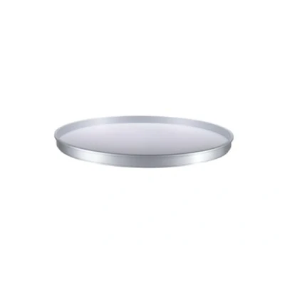 Obrázek Kartell 4959SI koncová deska pro stavebnicový prvek Componibili kulatá neprůhledná průměr 42 x 2,9 cm ABS, stříbrná