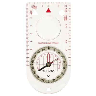 Obrázek Suunto Kompas A 30 NH, severní polokoule, metrická stupnice, SS012095013, bílá