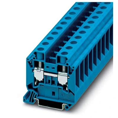 Obrázek Phoenix Safe Contact 3044209 PHOE průchozí svorka UT 16 BU, modrá, AWG 4, 50 kusů