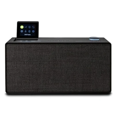 Obrázek Pure Evoke Home All In One hudební systém s CD přehrávačem, DAB+/FM rádio, internetové Bluetooth, Spotify Connect, káva černá