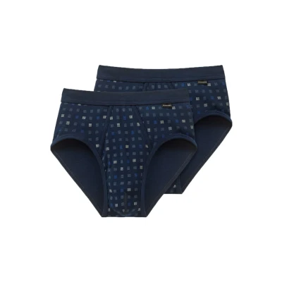 Obrázek Schiesser 2 PACK Kalhotky, Muži, Velikost: Medium, Marine