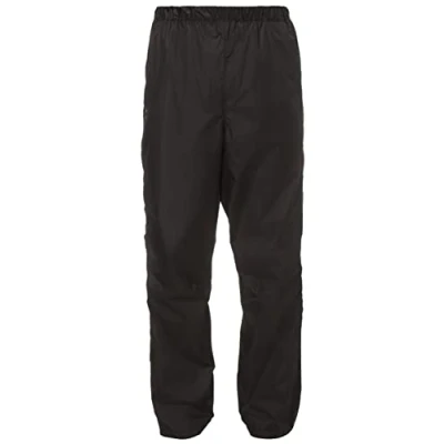 Obrázek Vaude Fluid Full zip II S/S pánské volné zkrácená verze černá M Kalhoty na kolo