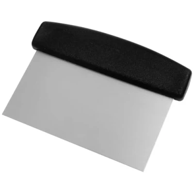 Obrázek FMprofessional Teigabstecher 16x8cm INOX, Kunststoff, Schwarz, ca. 16cm