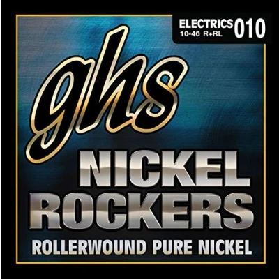 Obrázek GHS Nickel Rockers R+RL Electric Guitar String Set, Light, .010 .046