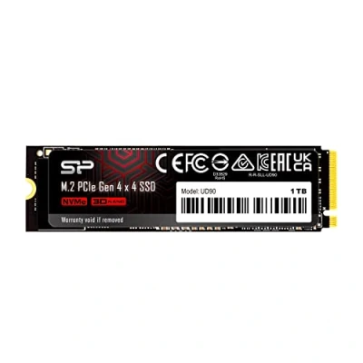 Obrázek Silicon Power 1TB UD90 NVMe 4.0 Gen4 PCIe M.2 SSD R/W up to 5,000/4,800 MB/s (SP01KGBP44UD9005)