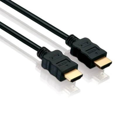 Obrázek conecto HDMI kabel HIGH Speed s Ethernetem (pozlacený konektor, Full HD 1080p, 3D, UHD, 4K) 0,5 m