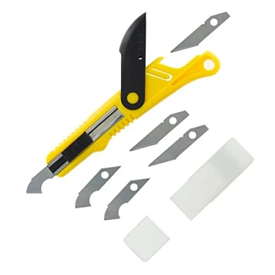 Obrázek Modelcraft Kunststoff Cutter Anreißnadel Werkzeug &amp; 5 Ersatzklingen