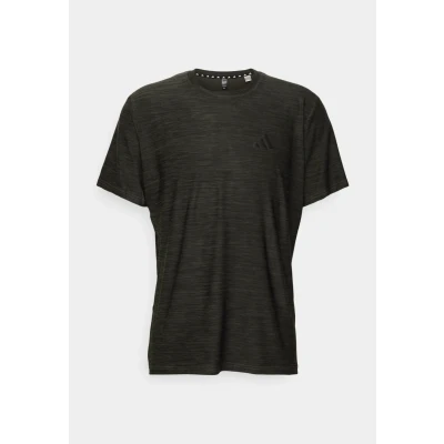 Obrázek adidas Performance Train Essentials Stretch Tshirt Sportovní tričko, Muži, Velikost: Small, Olive strata/black