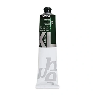 Obrázek PEBEO Jemný olej XL 200 ml, zelená zemina, ml