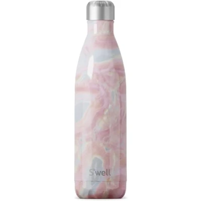 Obrázek S&#039;well vakuově izolovaná láhev na pití z ušlechtilé oceli Stainless Steel Water Bottle 25oz Geode Rose