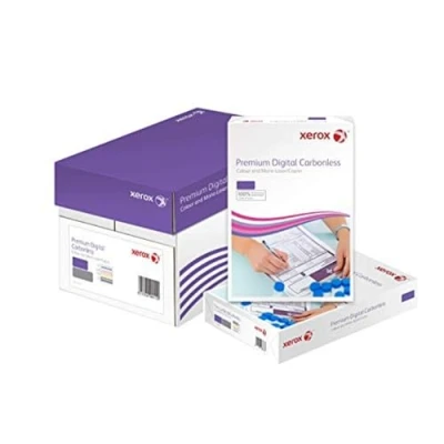 Obrázek Xerox 003R99111 Premium Digital Selbstdurchsch třecí Papír 4 Násobnému sada Předrozdělené Karton s 5 Pack A 125 sady, Bílá/žlutá/růžový/modrý