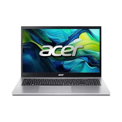Obrázek Acer Aspire Go 15 (AG15 42P R8SZ) notebook 15,6&quot; FHD IPS displej AMD Ryzen 7 5825U 16 GB RAM 512 SSD grafická karta Radeon Windows 11 QWERTZ klávesnice stříbrná barva