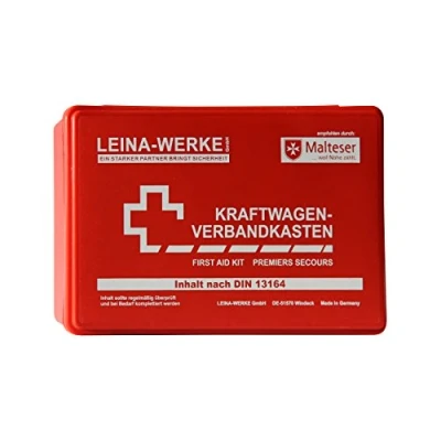 Obrázek Leina Werke 10000 autolékárnička standardní, červená/bílá