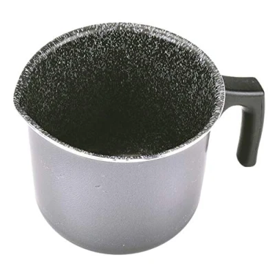 Obrázek Alluflon Tradition Italien Milchtopf, Aluminium, schwarz, 12 cm