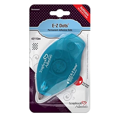 Obrázek Scrapbook Adhesives 3L Dots Refillable Permanent Dispenser, 43 Feet E z Runner Punkte nachfüllbarer, Klar, 13M