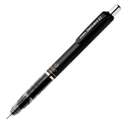 Obrázek Zebra delguard náplň 0,5 mm mechanická tužka černá