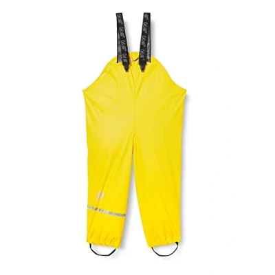 Obrázek Celavi Dětské chlapecké Basic Pu Rain Pants kalhoty do deště, Žlutá (žlutá 324)