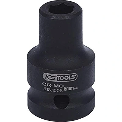 Obrázek KS Tools 515.1009 1/2&quot; šestihranný nástrčný nástavec, krátký, 9 mm