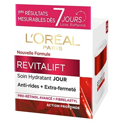 Obrázek L&#039;Oréal Paris Revitalift Feuchtigkeitsspendende Tagespflege, Anti Falten &amp; Extra Fermeté, Aging, 50 ml