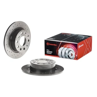 Obrázek Brembo 08.9502.1 X brzdový kotouč kotoučové brzdy, brzdové kotouče (x2)