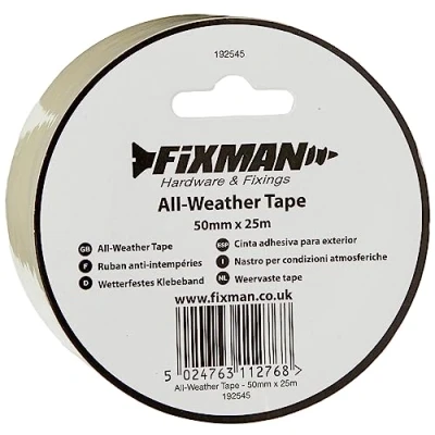 Obrázek FIXMAN 192545 lepicí páska odolná proti povětrnostním vlivům 50 mm x 25 m