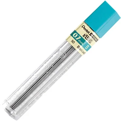 Obrázek Náhradní tuha Hi Polymer 0,7 mm B pro mechanickou tužku 12 náplní p. dóza kusů