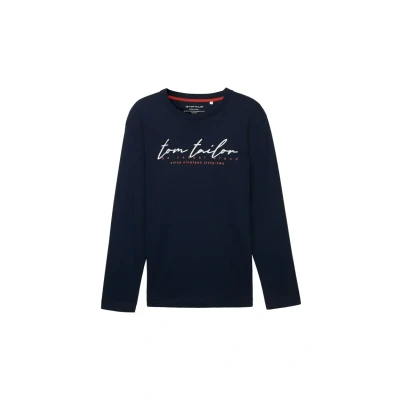 Obrázek TOM Tailor Top s dlouhým rukávem, Muži, Velikost: Medium, Sky captain blue