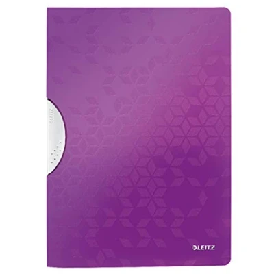 Obrázek Leitz WOW ColorClip desky (A4, PP) fialové