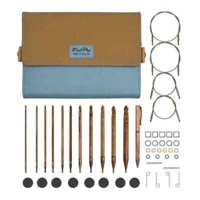 Obrázek KnitPro K31286 sada háčků, dřevo, tříděné