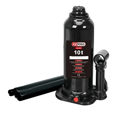 Obrázek KS Tools 160.0354 Hydraulický zvedák na lahve, 10 t, černý
