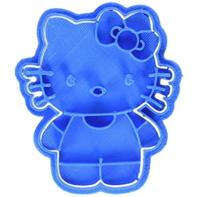 Obrázek Cuticuter Hello Kitty Entera Ausstechform, Kunststoff, blau, 8x7x1.5 cm