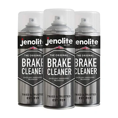 Obrázek JENOLITE 3 x Bremsenreiniger Aerosol 400ml (reduziert Bremsgeräusche &amp; verbessert die Bremsleistung)