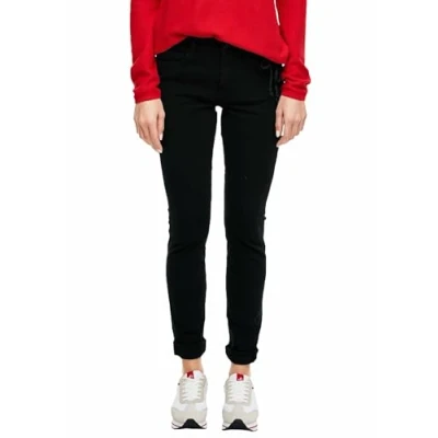 Obrázek s.Oliver Jeans Izabell/Skinny Fit/Mid Rise/Skinny Leg, 99z8 černá