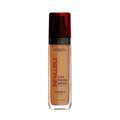 Obrázek L&#039;Oréal Paris Make up, voděodolný a dlouhotrvající, tekutý podklad s LSF 25, Infaillible 32H Fresh Wear č. 340 Copper, 30 ml