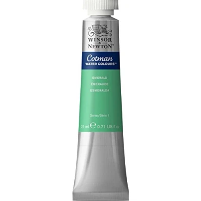 Obrázek Winsor &amp; Newton 0308235 Cotman akvarelová barva s vynikající průhledností, barevnou silou a vlastnostmi zpracování, na vodu 21 ml tuba smaragdová
