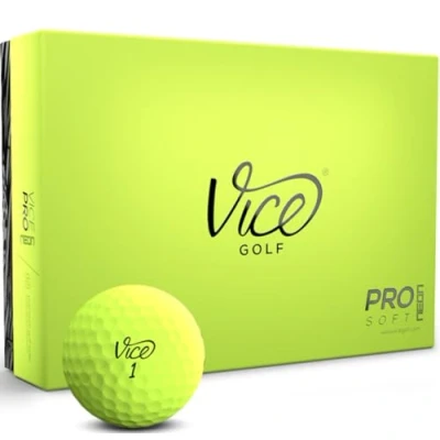 Obrázek Vice Pro Soft Golfbälle, Limette, 1 Dutzend