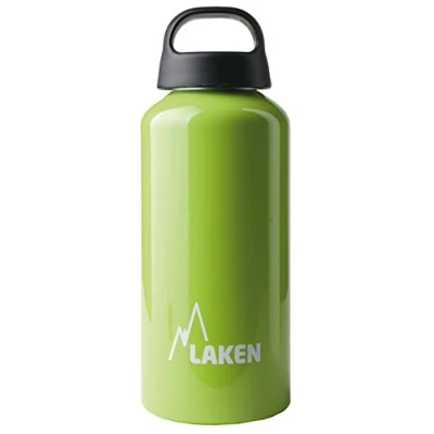 Obrázek Láhev na pití Laken Classic široký otvor šroubovací víko s poutkem 600 ml, Zelená
