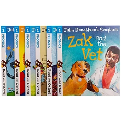 Obrázek Read with Oxford: Stages 1 2: Julia Donaldson&#039;s Songbirds: My Phonics Story Collection (Oxford Reading Tree)