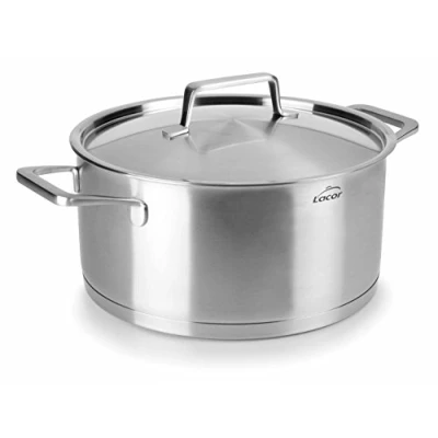 Obrázek Lacor hrnec na pečení s víkem Foodie 20 x 9.5 cm, Litinový, Grey, cm