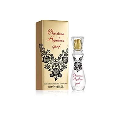Obrázek Christina Aguilera Glam X Eau de Parfum, květinová, orientální vůně s jemným jasmínovým aroma, parfém pro dámy 15 ml