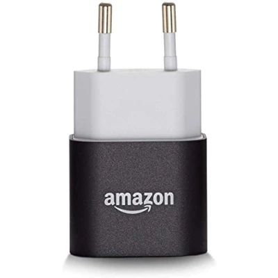 Obrázek Oficiální 5W USB nabíječka a síťový zdroj Amazon (kompatibilní s většinou zařízení včetně tabletů, e čteček, chytrých telefonů aj.)